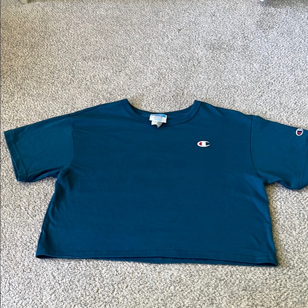 Champion Turquoise Short Sleeve Tee